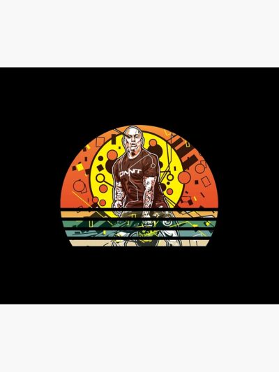 Joe Rogan, Vintage Retro Sunset Joe Rogan Tapestry Official Joe Rogan Merch