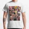 The Many Faces Of Joe Rogan - Mask T-Shirt Official Joe Rogan Merch