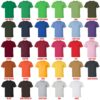 t shirt color chart - Joe Rogan Store