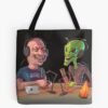 Joe Rogan And The Alien Tote Bag Official Joe Rogan Merch