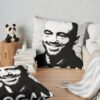 Joe Rogan Portrait Throw Pillow Official Joe Rogan Merch