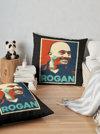 Joe Rogan Jre Throw Pillow Official Joe Rogan Merch