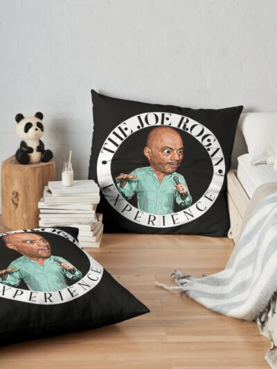 Joe Rogan Experience Joe Rogan Throw Pillow Official Joe Rogan Merch