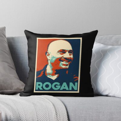 Joe Rogan Jre Throw Pillow Official Joe Rogan Merch