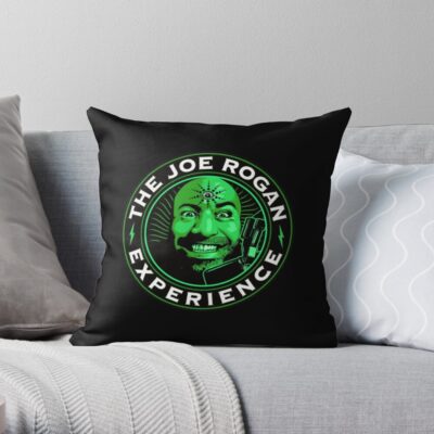 The Joe Rogan Experience| Perfect Gift Throw Pillow Official Joe Rogan Merch