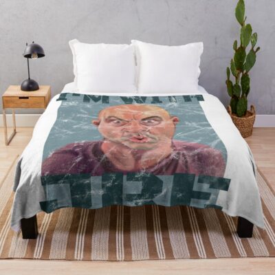 I’M With Joe Rogan Experience Throw Blanket Official Joe Rogan Merch