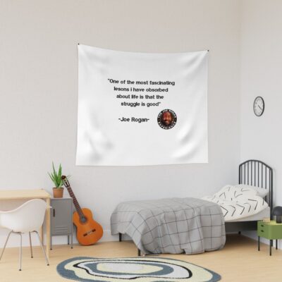 Joe Rogan Quote Sticker Tapestry Official Joe Rogan Merch